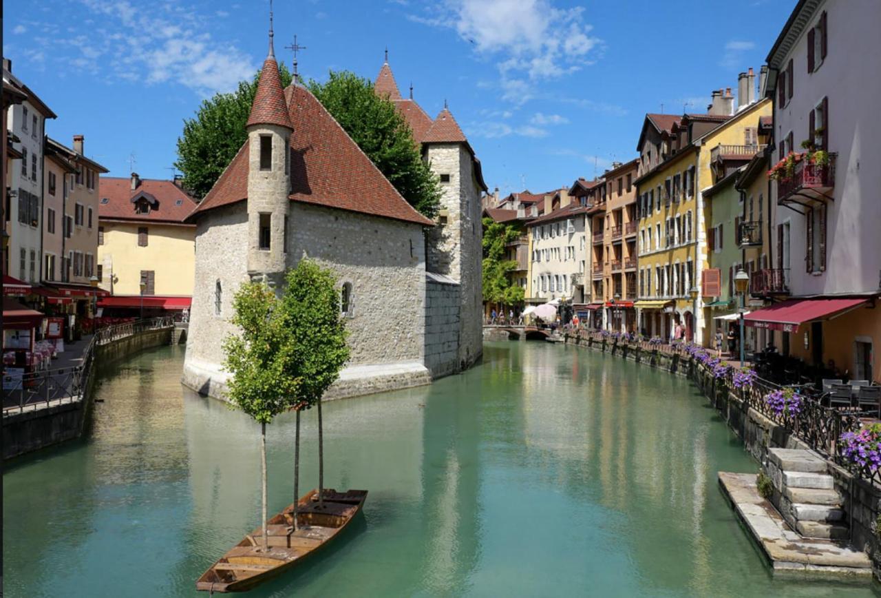 Apartamento 7 Rhone Super T2 Renove Avec Place De Parking Privee Annecy Exterior foto